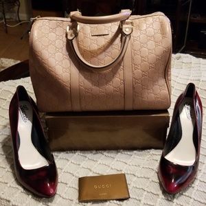 Gucci Guccissima Boston Bag